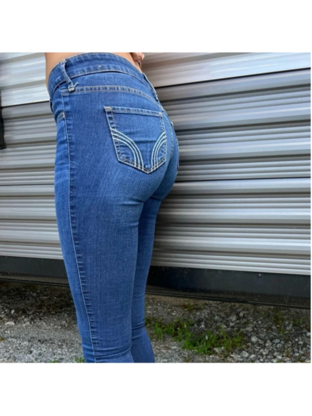 Hollister Super Skinny 7 Short Jeans